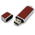Leather USB Flash Drive Custom Logo